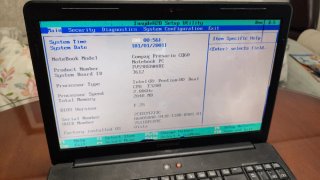 HP Compaq Presario CQ60 per parti