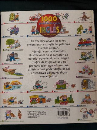 1000 palabras en inglés. ¿Cómo se dice en inglés?