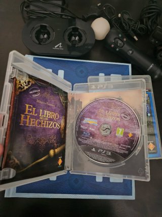 Pack PS3 Move + Wonderbook El Libro de los Hechizo