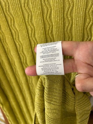 Conjunto WNT Collection verde/amarillo