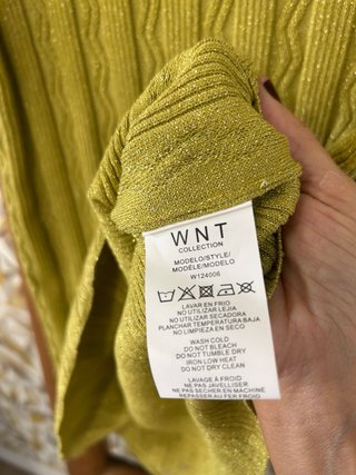 Conjunto WNT Collection verde/amarillo