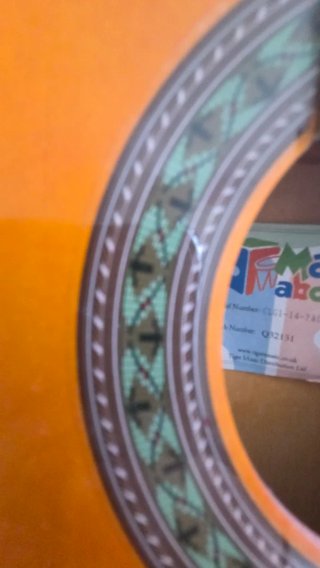 Guitarra Infantil Acústica Naranja