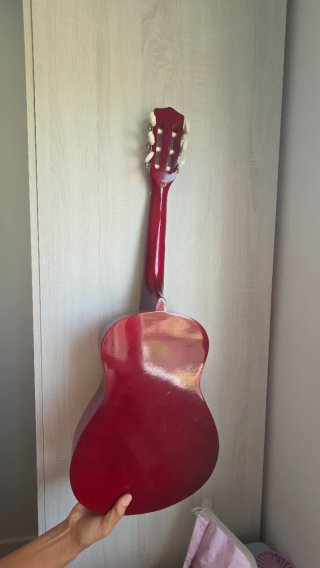 Guitarra Infantil Acústica Naranja