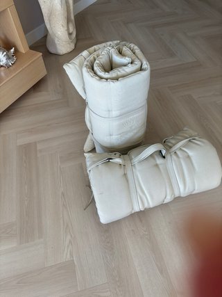 Materasso per lettino da giardino in tessuto
