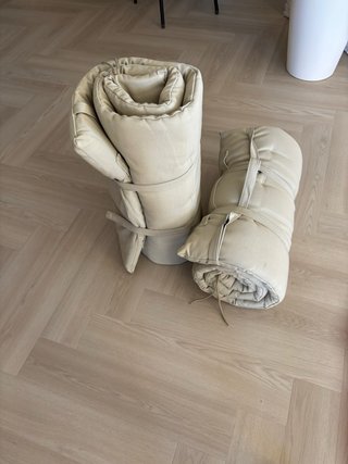 Materasso per lettino da giardino in tessuto