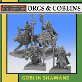 2 Chamanes Goblins a Pie y Montados
