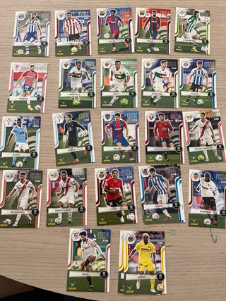 Lote Cartas Fútbol Panini MGK 2021-2022