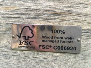 Tresillo de exterior Teca FSC