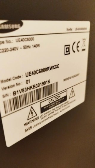 TV Samsung 40" LED + ChromeCast