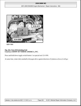 Manual Taller BMW M3 2001-2005