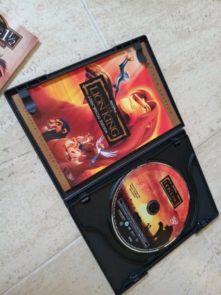 DVD El Rey León Edición Platino