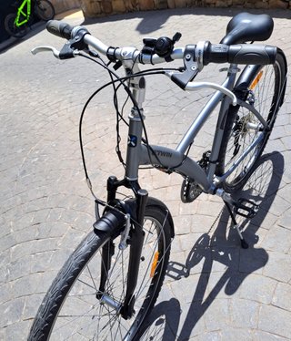 Bicicleta B'TWIN Original 500 Grigia