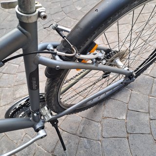 Bicicleta B'TWIN Original 500 Grigia