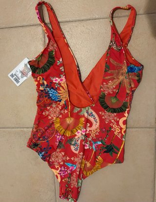 Bañador mujer estampado talla L