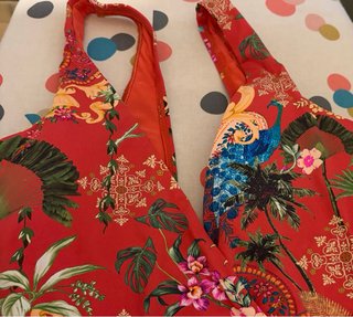 Bañador mujer estampado talla L