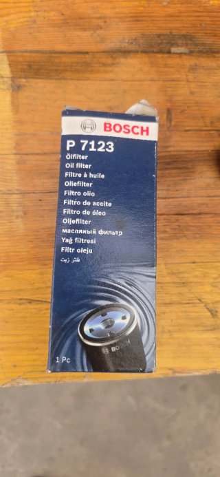 Filtro Olio Bosch P 7123 Nuovo