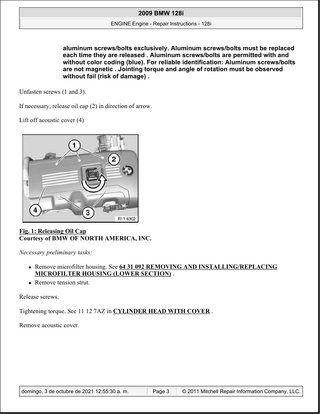 Manual Taller BMW 128i N51/N52 2009-2011