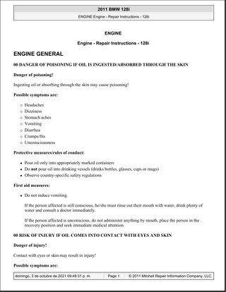 Manual Taller BMW 128i N51/N52 2009-2011