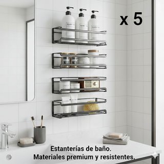 Estanterías repisas para botes especieros cocina