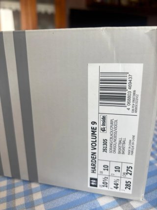 Adidas Harden Vol. 9 Naranja Talla 44 2/3. Nuevas.