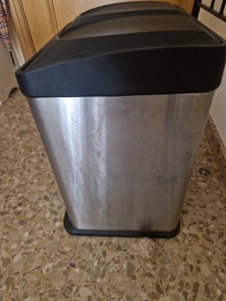 Cubo de basura doble para reciclar