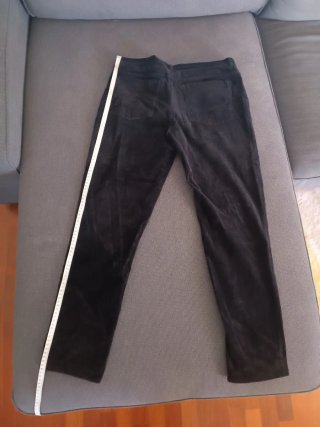 Pantalón pana H&M negro T.33 como nuevo