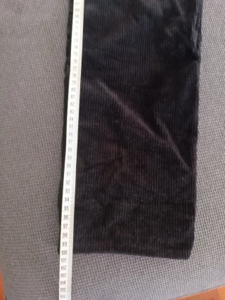 Pantalón pana H&M negro T.33 como nuevo