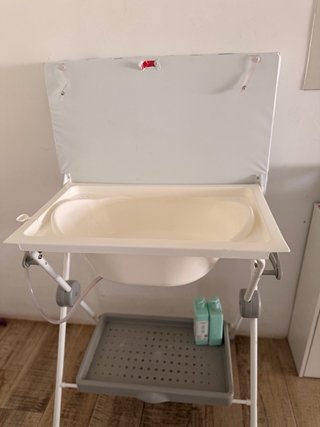 Bañera y cambiador para bebé