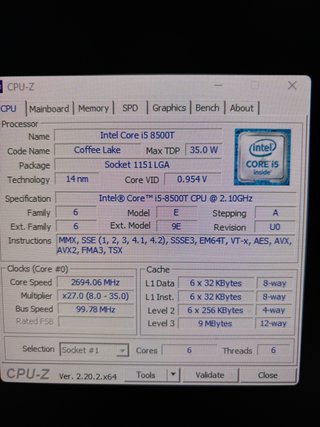 Mini PC Dell Optiplex 3060 con processore Intel Core i5