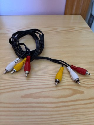 Cable RCA AV 3x3 Video Audio Estéreo TV