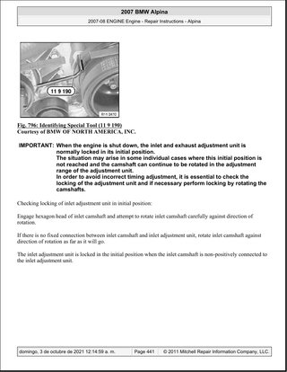 Manual Taller BMW Alpina 2007-2008