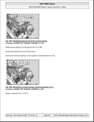 Manual Taller BMW Alpina 2007-2008