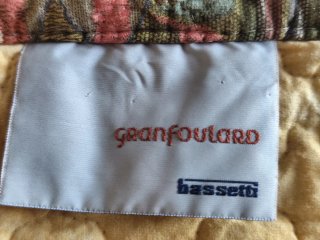 Colcha Bassetti estampada para cama 90