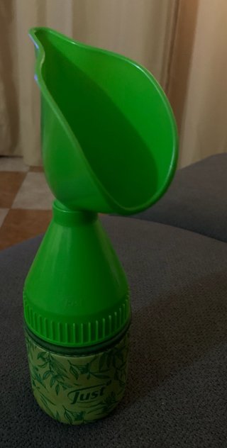 Inhalador de vapor manual verde Just NO ENVÍO