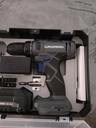 Taladro Inalámbrico Grundig 20V 2.0Ah
