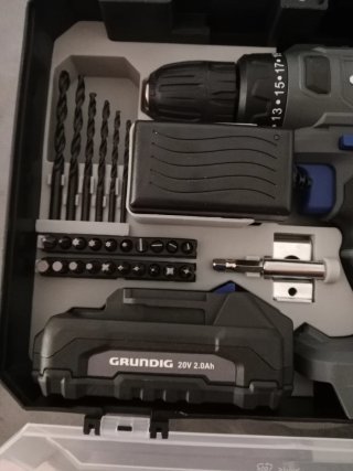 Taladro Inalámbrico Grundig 20V 2.0Ah