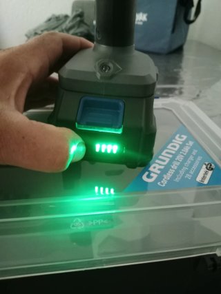 Taladro Inalámbrico Grundig 20V 2.0Ah