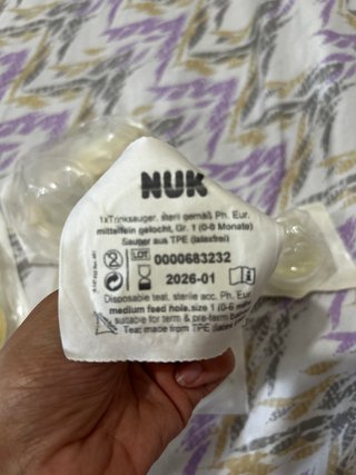 Recambios sacaleches Nuk con 2 tetinas