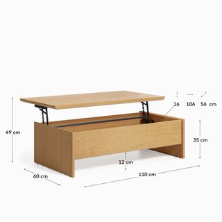 Mesa de centro Kave Home Abilen