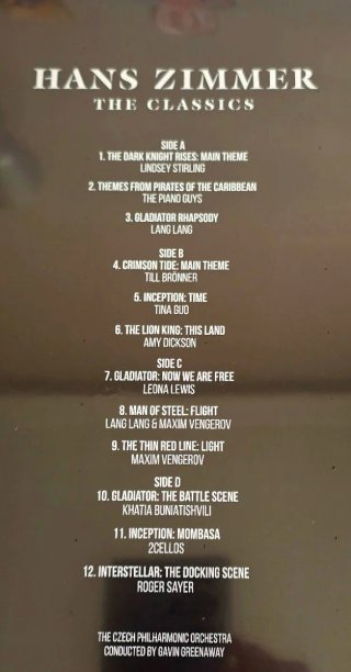 2 Vinilos Hans Zimmer - The Classics