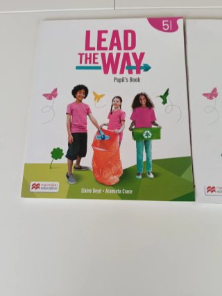 Libros ingles quinto de primaria lead the way