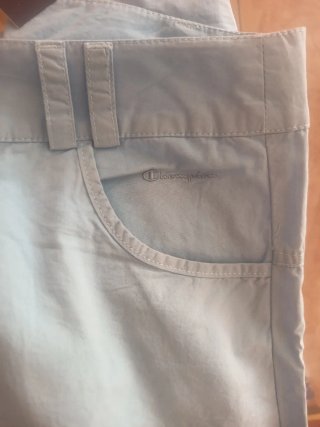 Pantalón Pirata Mujer Champion Talla 40 Azul