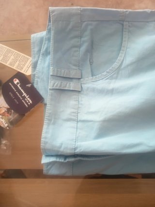 Pantalón Pirata Mujer Champion Talla 40 Azul