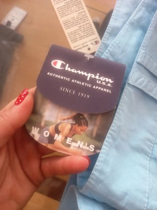 Pantalón Pirata Mujer Champion Talla 40 Azul