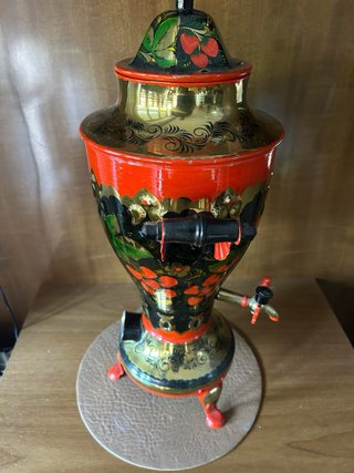 Samovar Russo Decorato vintage