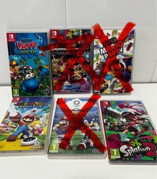 Juegos Nintendo Switch (25€ c/u)
