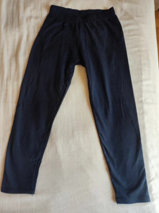Leggings neri per bambini, taglia 10-12
