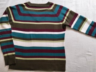 3 jerséis rayas cuello pico