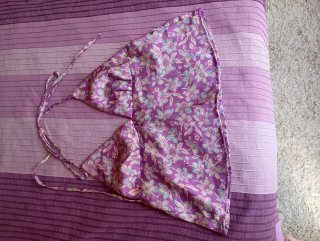 Top floral Pull&Bear S