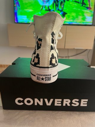 Converse Mujer Plataforma Estampado Leopardo